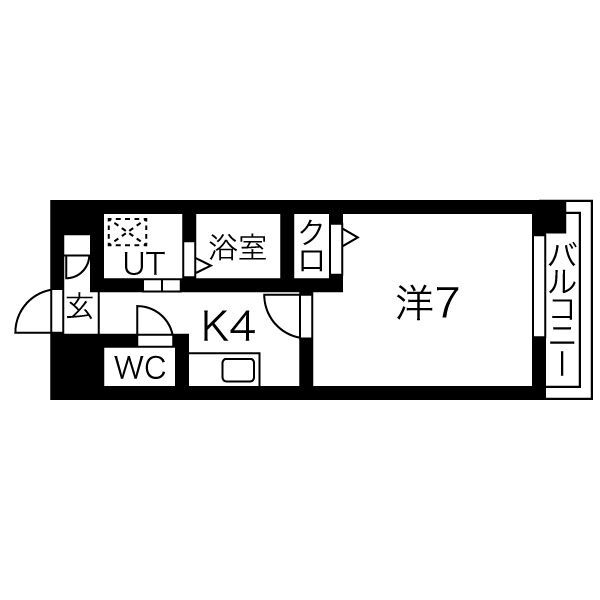 セオークス東山の間取り