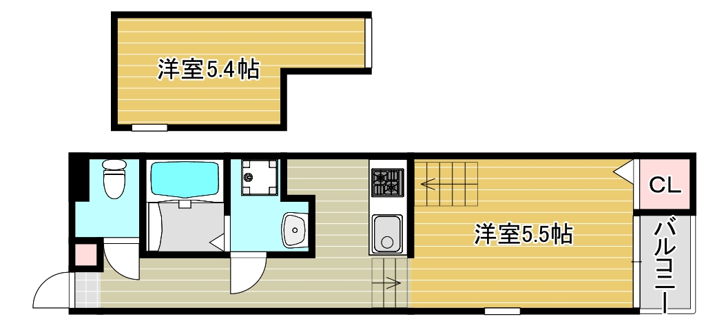 フェールシュヴァルの間取り