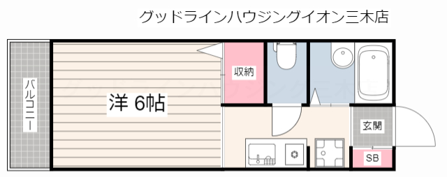 フォレスト青山Ｄ棟の間取り