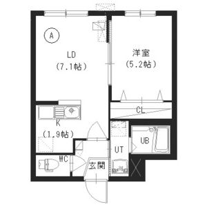 札幌市北区北三十条西のマンションの間取り