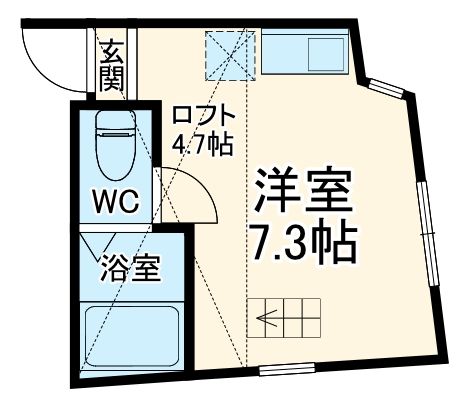 ユナイト根岸ジュテームの間取り