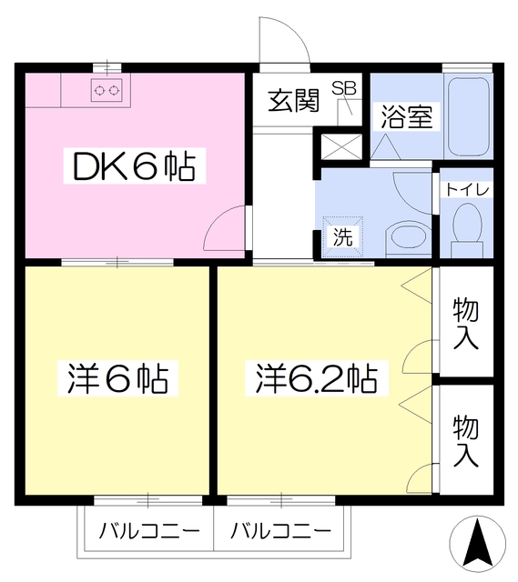 ガーデンハウスの間取り