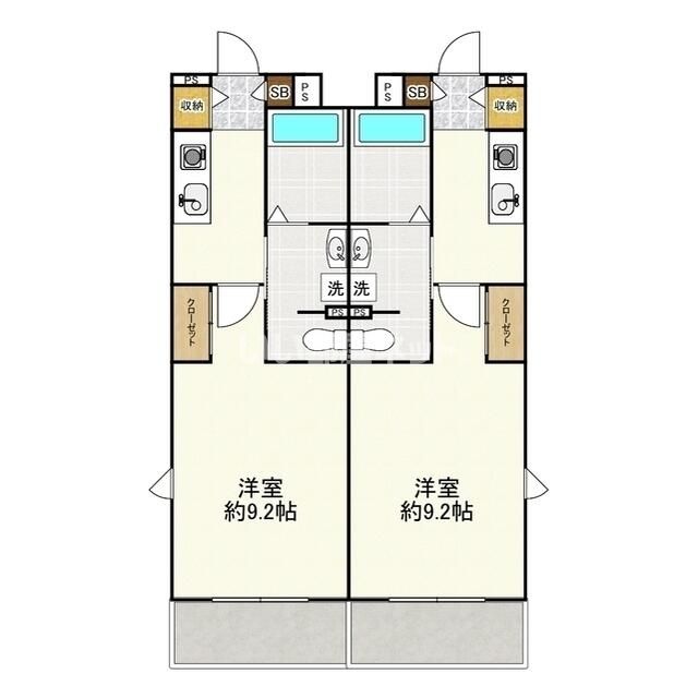 本庄市前原のマンションの間取り