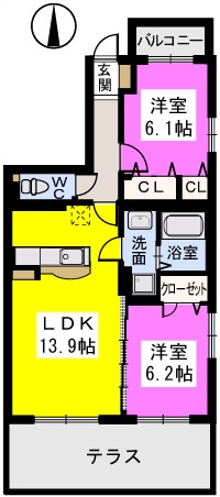 ブラウレーヘンの間取り