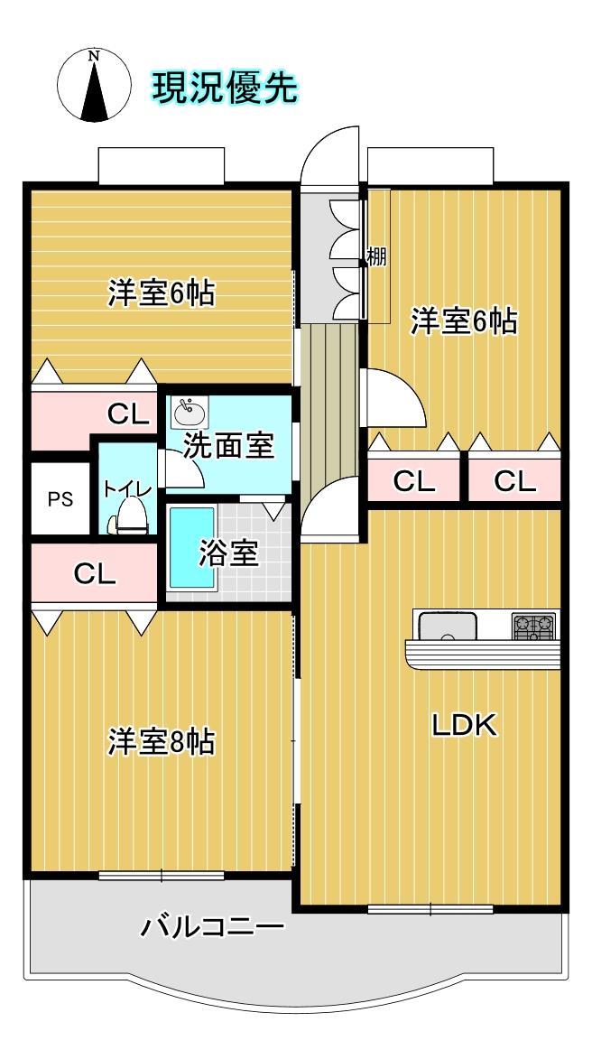 ダイヤ１７清住の間取り