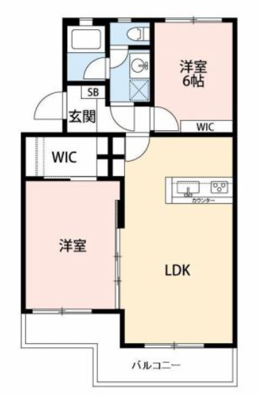 ローザンヌIの間取り