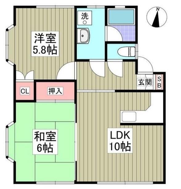 エトワールハイツ足利の間取り