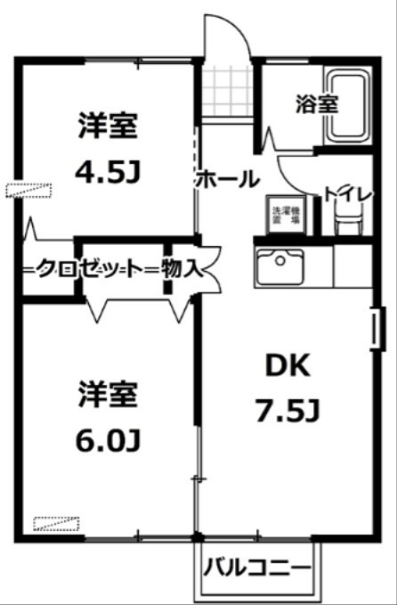 東海ハイツの間取り