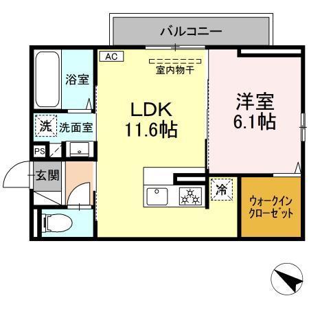 Ｃｏｍｆｏｒｔ　ＬｉｆｅIIの間取り