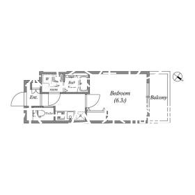 【大阪市旭区赤川のマンションの間取り】