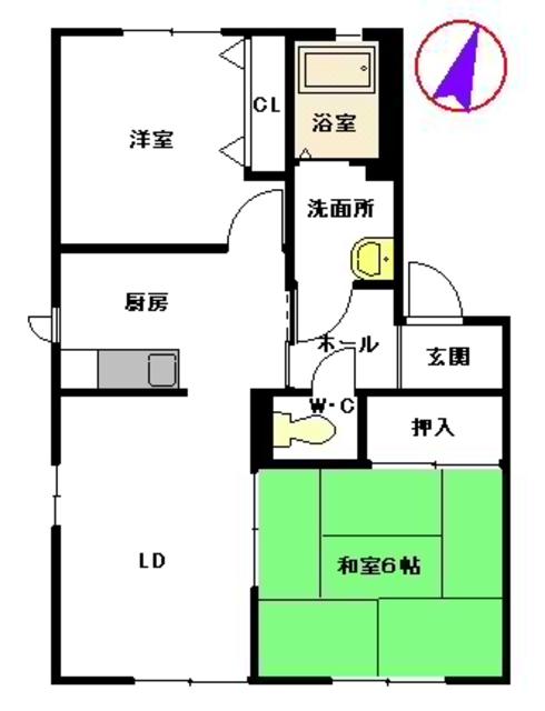 パークヒルズ２０００の間取り