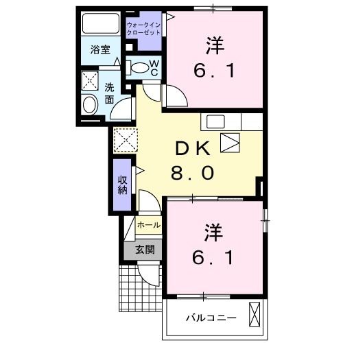 ポラリスの間取り