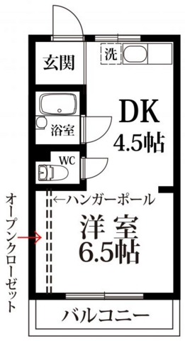 第6ファイブビルの間取り