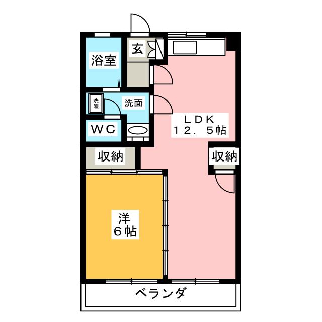 高木ビルの間取り