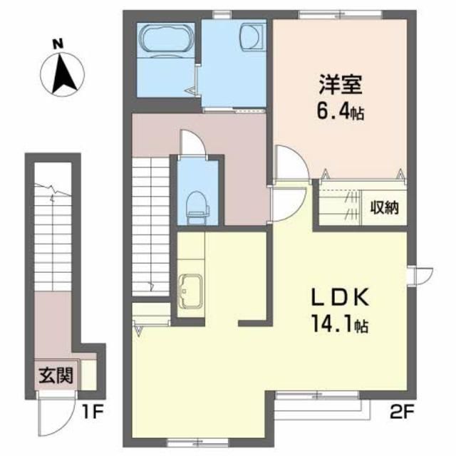 シャーメゾンカメリアの間取り