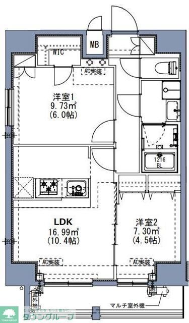 Ｓ－ＲＥＳＩＤＥＮＣＥ尾久ａｚｕｒｅの間取り