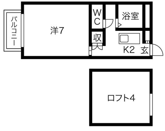 ラミアカーサの間取り