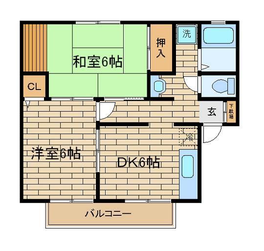 セレッソアヴェニューの間取り