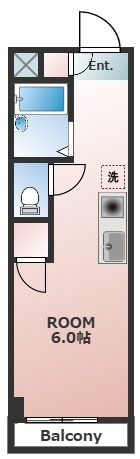 エスポワール錦の間取り
