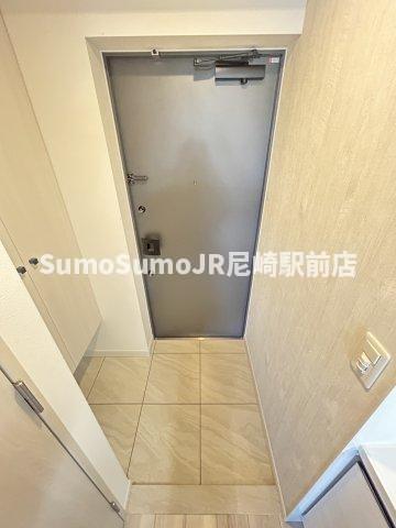 玄関　落ち着いた玄関です