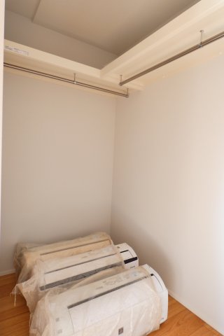 収納　大きなWIC完備。