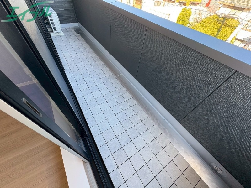 バルコニー　同型別部屋参考写真