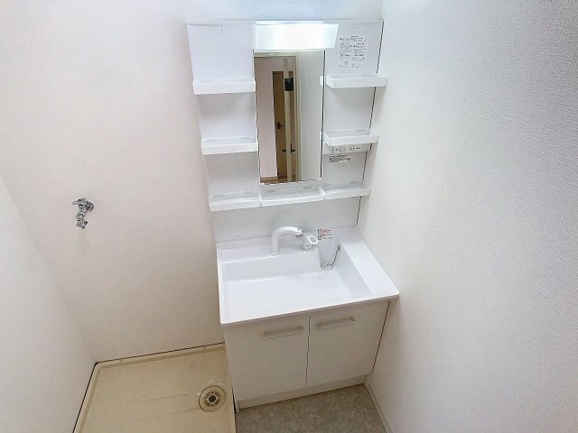 洗面設備　2025年11月撮影※現況を優先します。