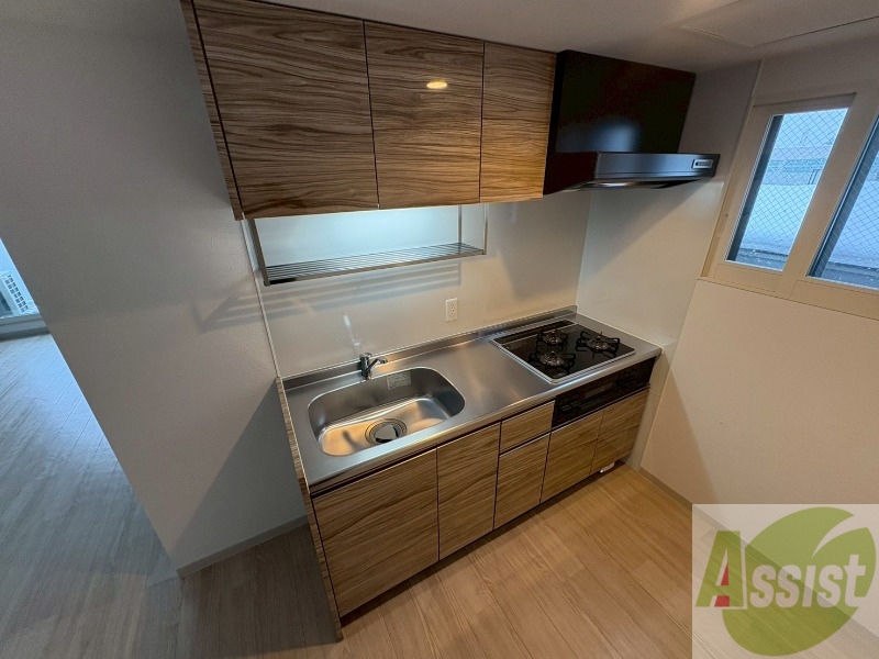 キッチン　システムキッチンなので、すぐお料理に使えます！