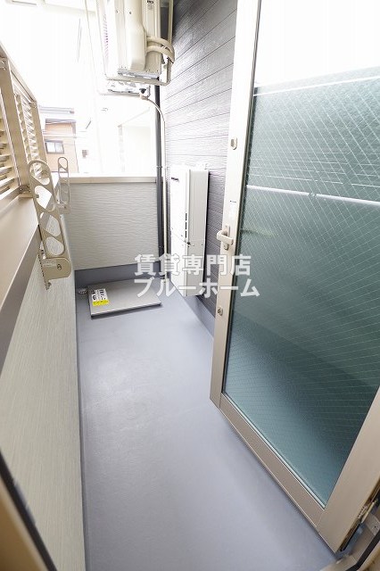 バルコニー　広いバルコニーです！