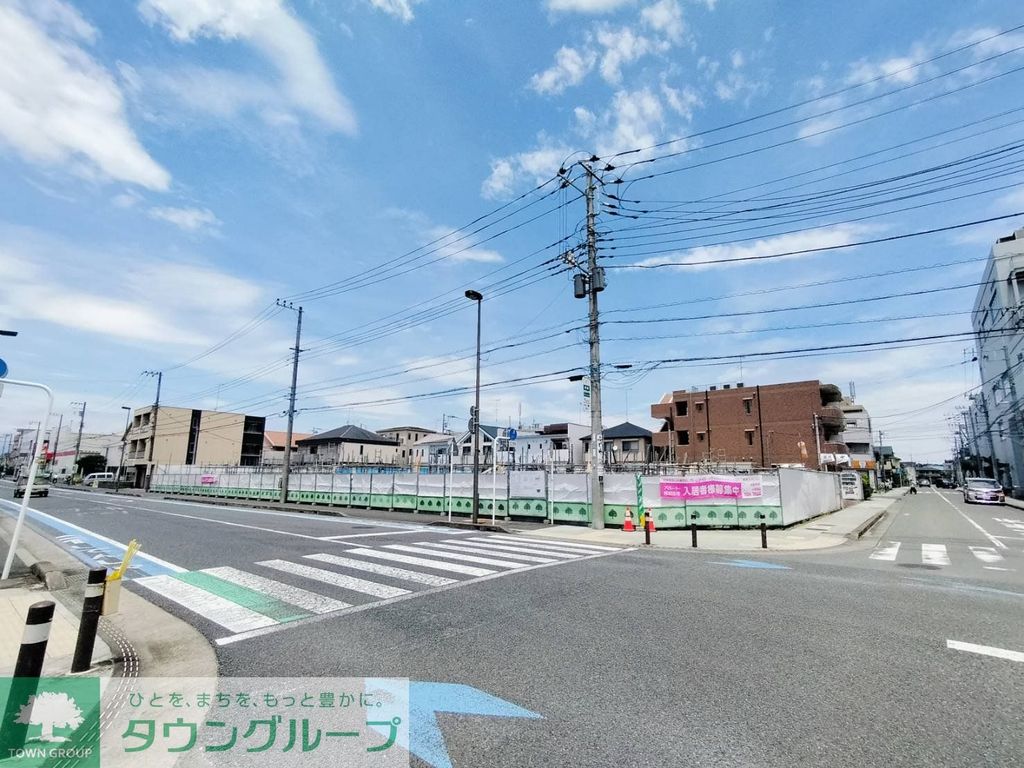 建物外観　高座渋谷駅徒歩１分の好立地。総戸数48戸のマンション。現在…