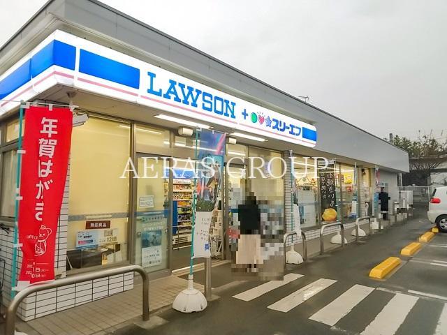 コンビニ　ローソン・スリーエフ 市川曽谷八丁目店（コンビニ）まで416m