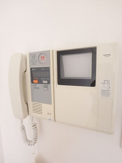 セキュリティ　☆モニター付きインターホン☆