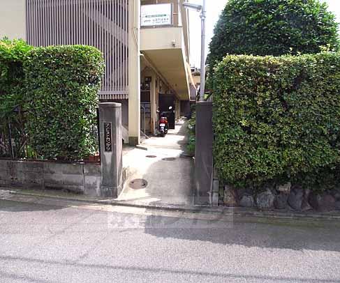 エントランス　植え込みも手入れされてます