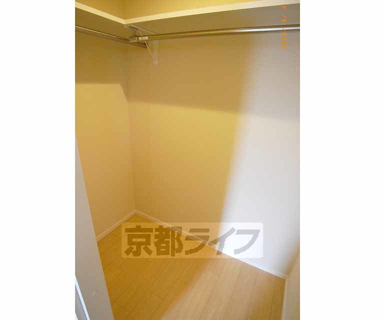 収納　ウォークインクローゼットも広々です。