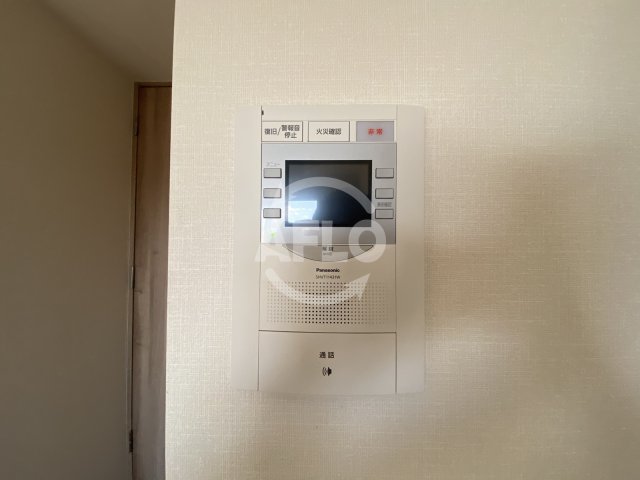 セキュリティ　プレサンス水都OKAWA　TV付モニターフォン