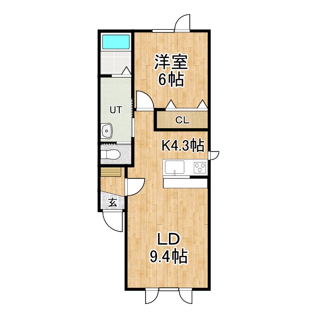 ABODEの間取り