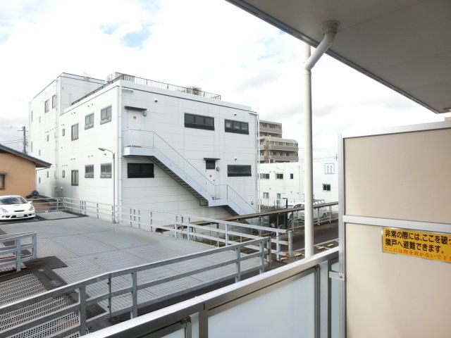 眺望　バルコニーからの眺望です。