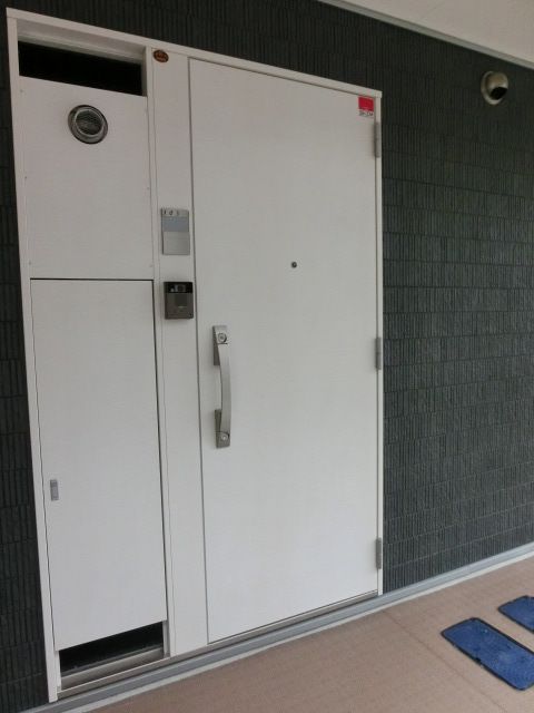 セキュリティ　安心のダブルロックです。