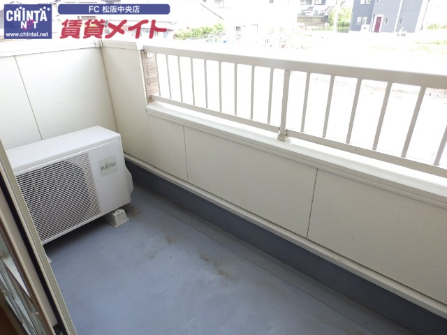 バルコニー　同型別部屋参考写真です
