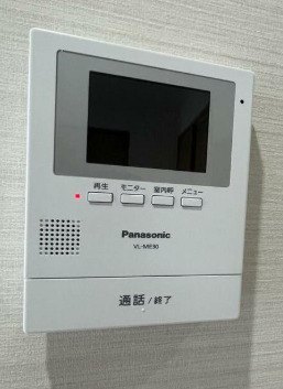 セキュリティ　モニタ付きインターホン付き♪