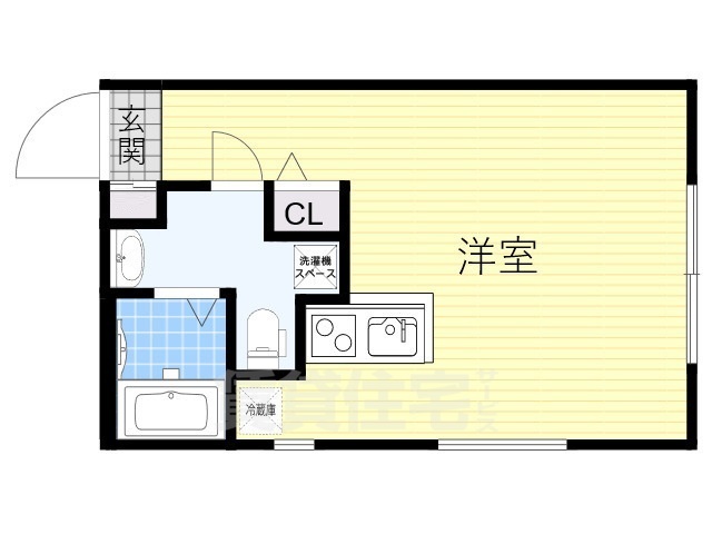 celeste東中島の間取り写真