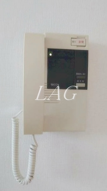 セキュリティ　モニター付きインターフォンです。