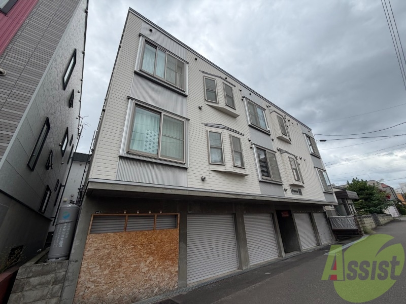 建物外観　札幌市西区西町北「ペイサージュ西町」