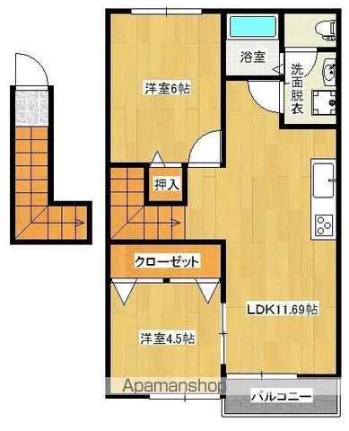 マーヴェラスSTの間取り写真