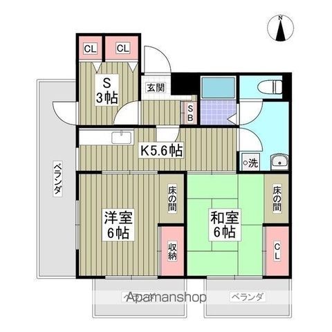 URBAN TERRACE亀有の間取り写真