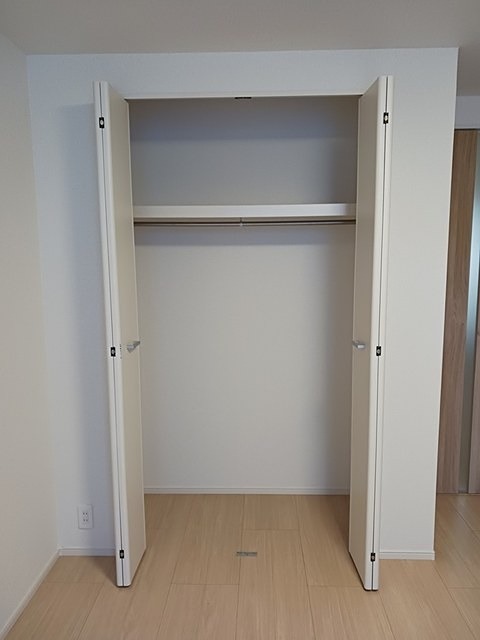 収納　クローゼット完備。