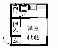 岩崎アパートの間取り