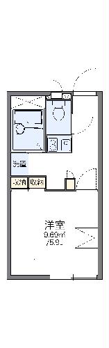 レオパレスＨＩＫＡＲＩの間取り