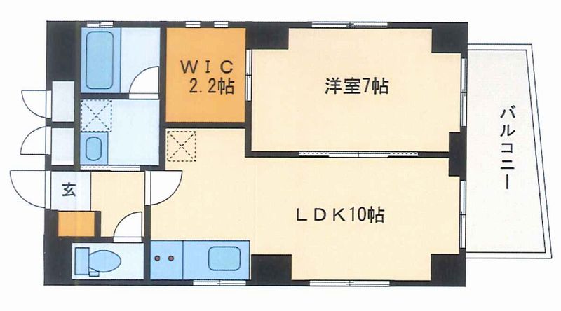 フェリークス院内の間取り