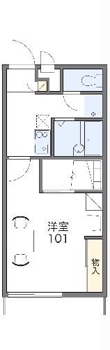 駿東郡小山町一色のアパートの間取り